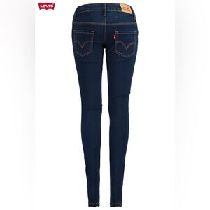 Levi’s Blue Denim 710 Super Skinny Girls Jeans Size 14